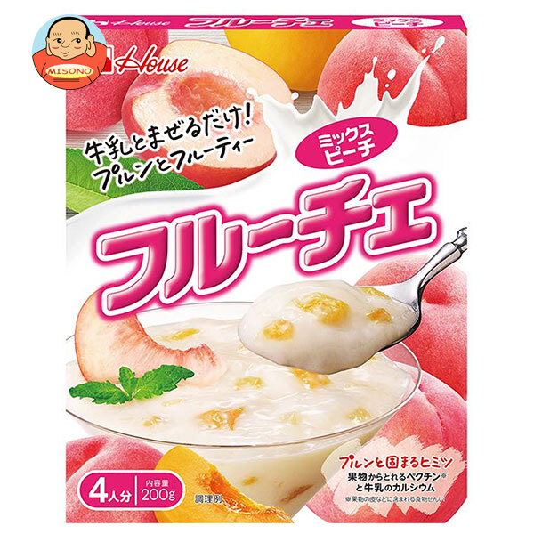 ハウス食品 フルーチェ ミックスピーチ 200g×30個入