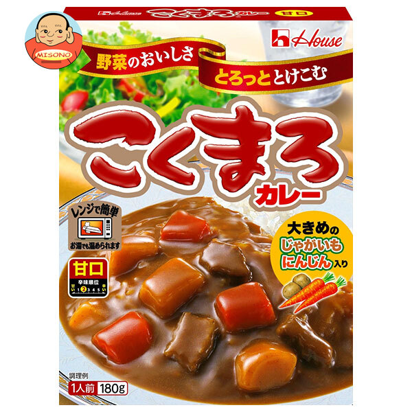 ハウス食品 こくまろカレーレトルト 甘口 180g×30個入