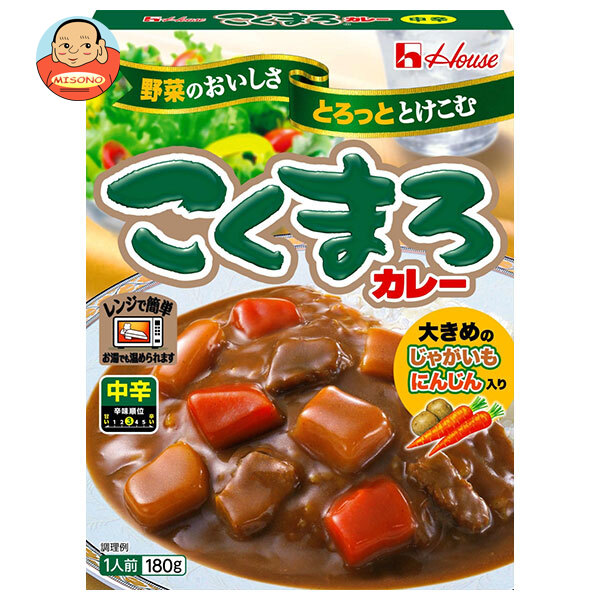 ハウス食品 こくまろカレーレトルト 中辛 180g×30個入