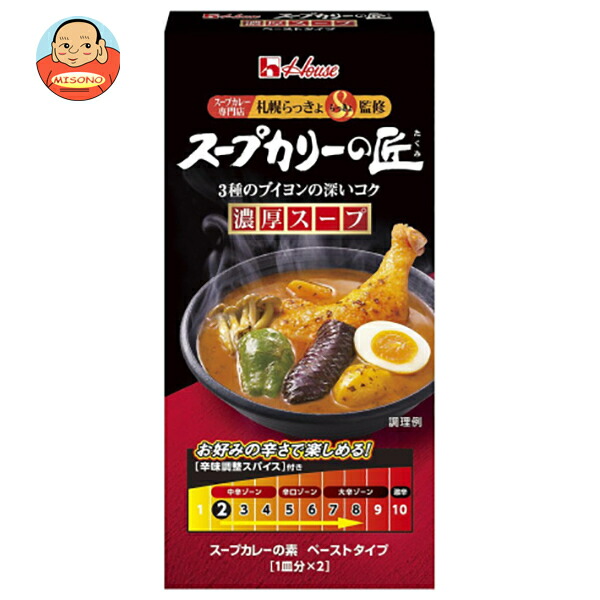 ハウス食品 スープカリーの匠 ペーストタイプ 濃厚スープ 119g×10個入