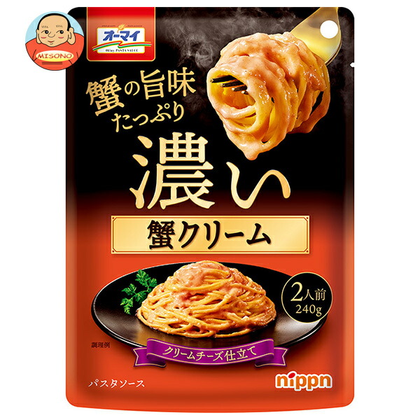 ニップン オーマイ 濃い蟹クリーム 240g×12袋入