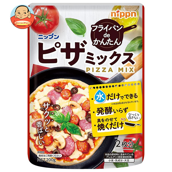 日本製粉 ニップン ピザミックス 200g×16袋入