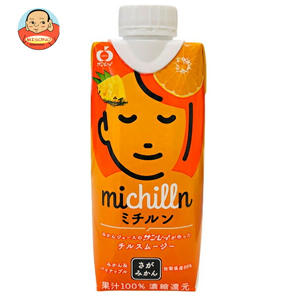 JAビバレッジ佐賀 ミチルン 330ml紙パック×12本入