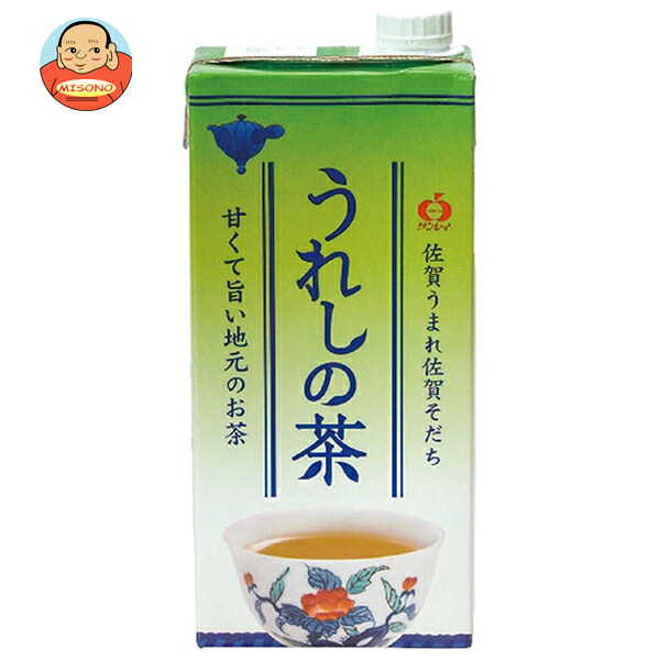 JAビバレッジ佐賀 うれしの茶 1L紙パック×6本入