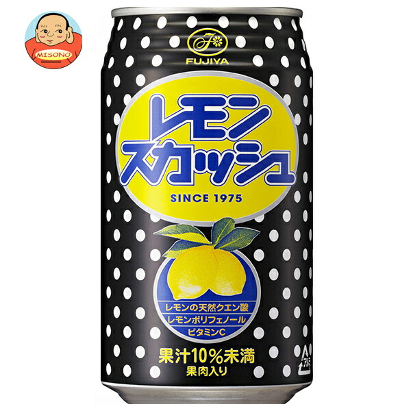 不二家 レモンスカッシュ 350ml缶×24本入