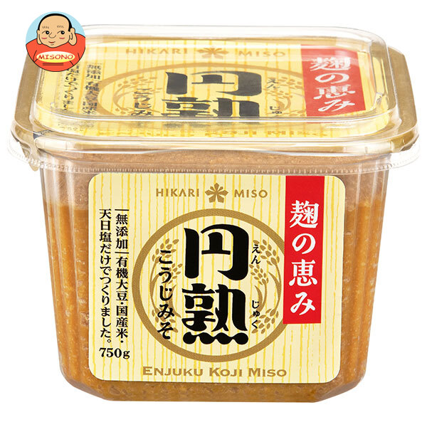 ひかり味噌 円熟 こうじみそ 750g×8個入