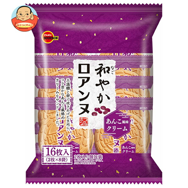 ブルボン 和やかロアンヌ 16枚×12個入