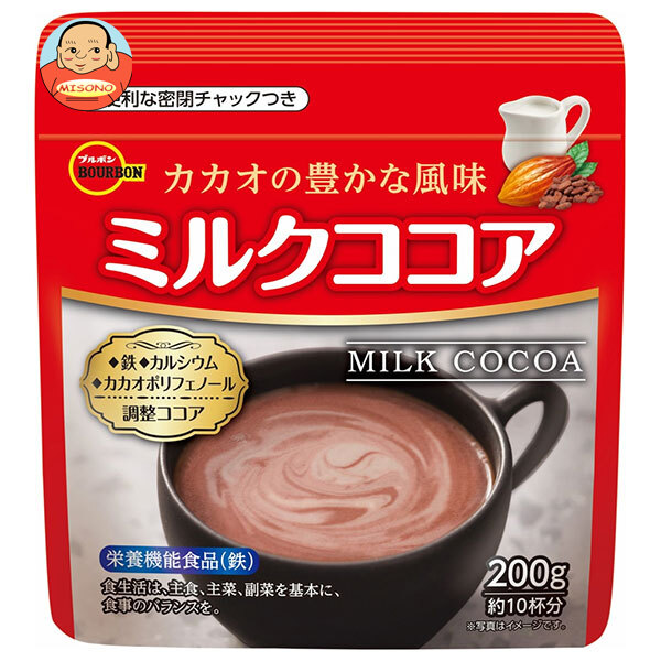 ブルボン ミルクココア 200g×24袋入