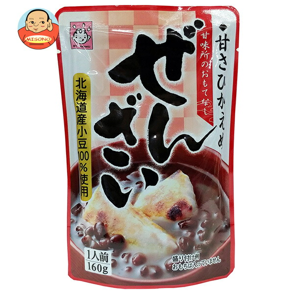 ヤマク食品 ぜんざい 160g×10袋入