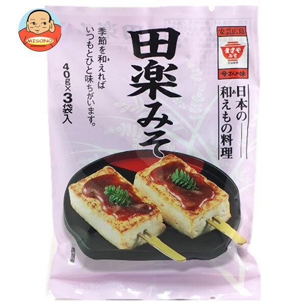 ますやみそ 田楽みそ 120g(40g×3袋)×12袋入