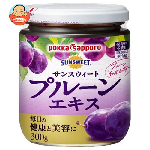 ポッカサッポロ サンスウィート プルーンエキス 300g瓶×3個入