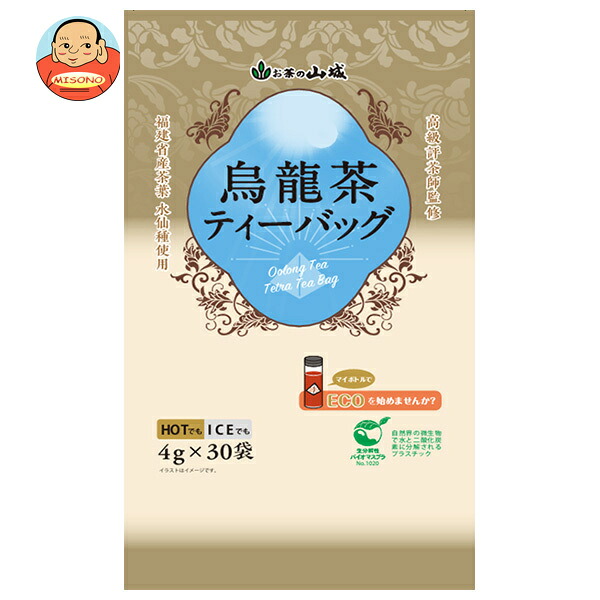 山城物産 烏龍茶 ティーバッグ (4g×30袋)×20袋入