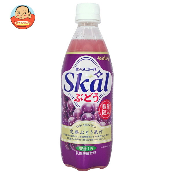 南日本酪農協同 スコール ぶどう 500mlペットボトル×24本入