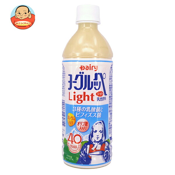 南日本酪農協同 デーリィ ヨーグルッペ ライト 500mlペットボトル×24本入