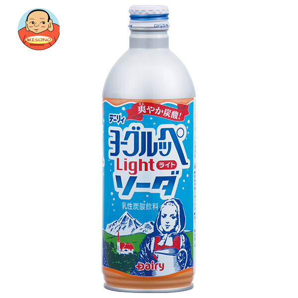 南日本酪農協同 ヨーグルッペ ライトソーダ 490mlボトル缶×24本入