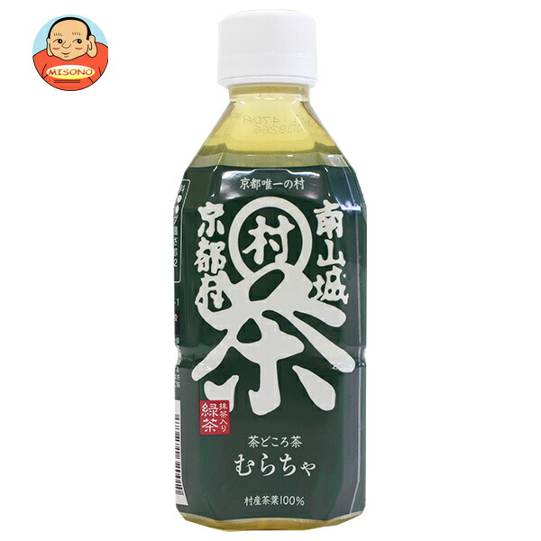 南山城村 茶どころ茶 むらちゃ 350mlペットボトル×24本入｜ 送料別
