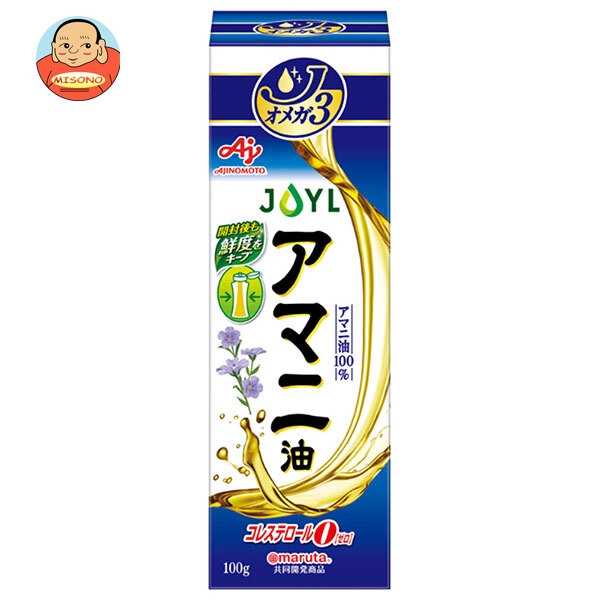 J-オイルミルズ AJINOMOTO アマニ油 100g瓶×8本入