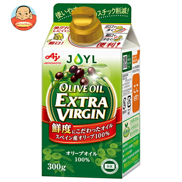 J-オイルミルズ オリーブオイルエクストラバージン 300g×6本入