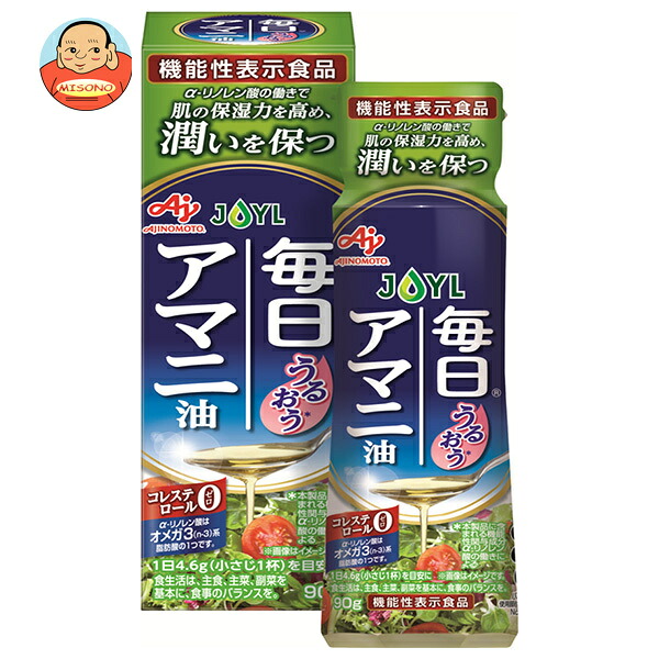 J-オイルミルズ 毎日アマニ油 90gペットボトル×8本入