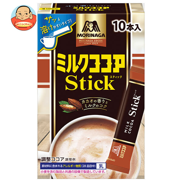 森永製菓 ミルクココアスティック 120g(12g×10本)×50箱入