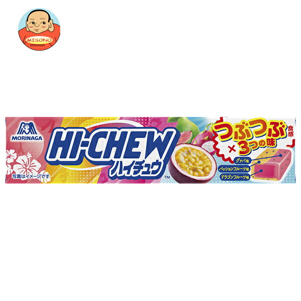 森永製菓 ハイチュウ つぶつぶトロピカルミックス 12粒×12個入