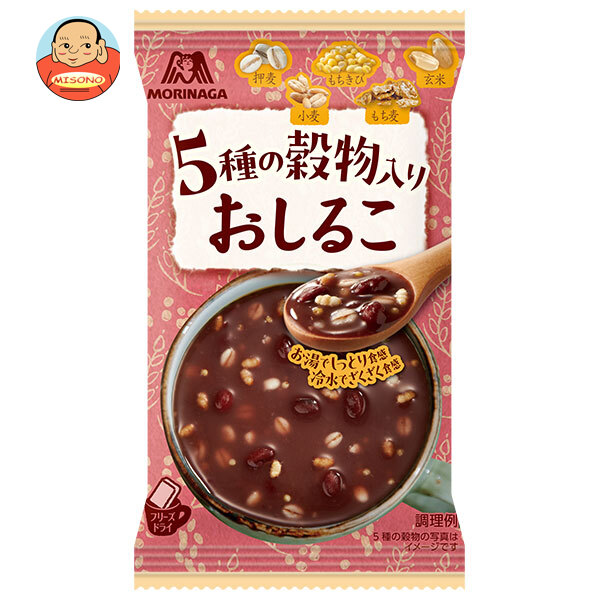 森永製菓 5種の穀物入り おしるこ 21g×18袋入