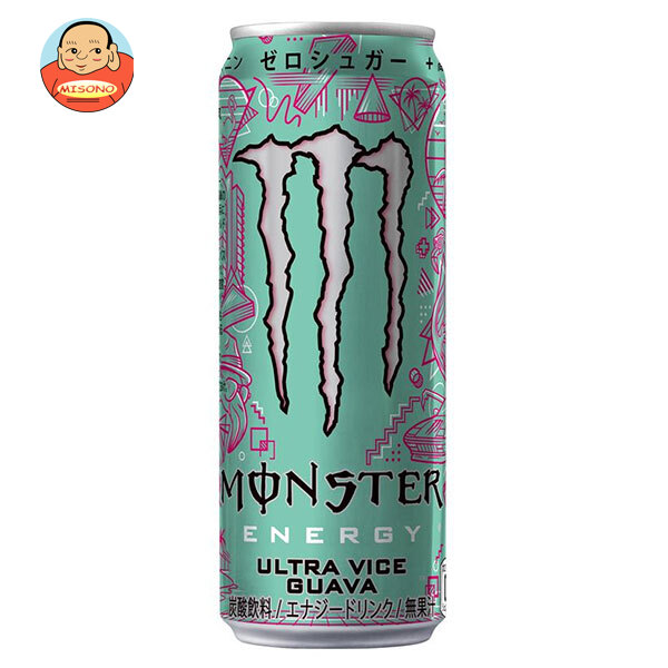 アサヒ飲料 MONSTER(モンスター) ウルトラバイスグァバ 355ml缶×24本入