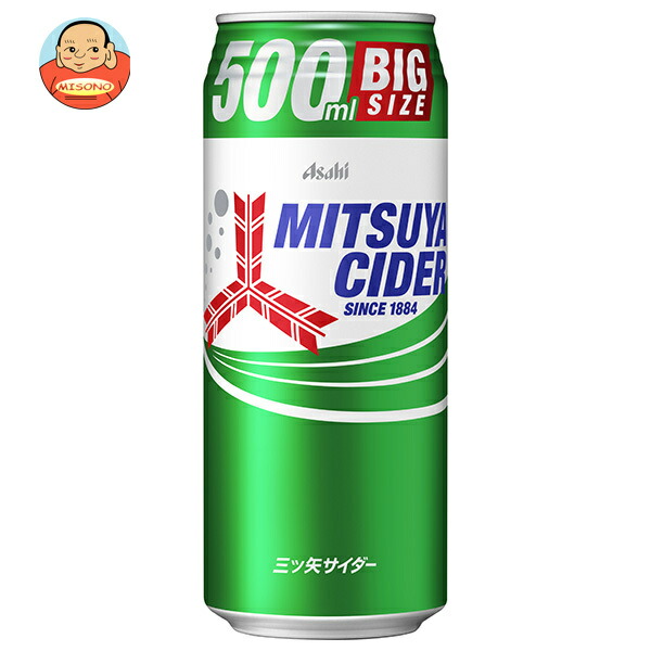 mu　食品サンプル　三ツ矢サイダー　お醤油 アサヒ飲料 三ツ矢サイダー 500ml缶×24本入
