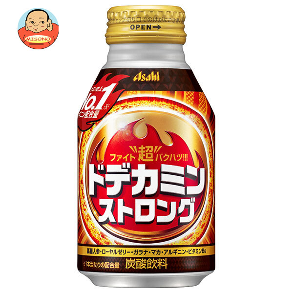アサヒ飲料 ドデカミン ストロング 300mlボトル缶×24本入