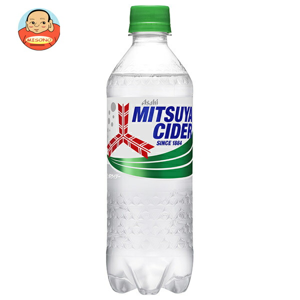 アサヒ飲料 三ツ矢サイダー 500mlペットボトル×24本入｜ 送料別