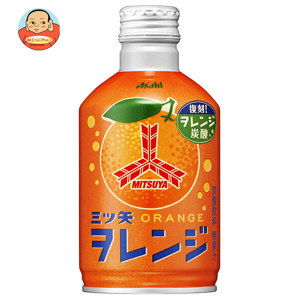 アサヒ飲料 三ツ矢 ヲレンジ 300mlボトル缶×24本入