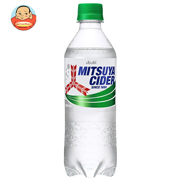 アサヒ飲料 三ツ矢サイダー【自動販売機用】 430mlペットボトル×24本入