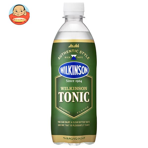 アサヒ飲料 ウィルキンソン トニック 500mlペットボトル×24本入