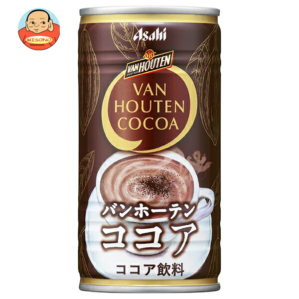 アサヒ飲料 バンホーテン ココア 185g缶×30本入｜ 送料別