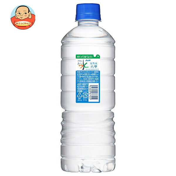 アサヒ飲料 おいしい水 天然水 シンプルecoラベル 600mlペットボトル×24本入