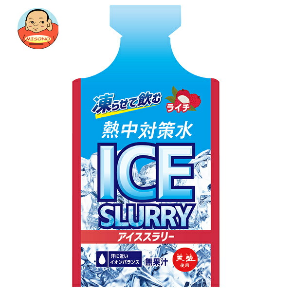 赤穂化成 熱中対策水 アイススラリー ライチ風味 90g×30個入