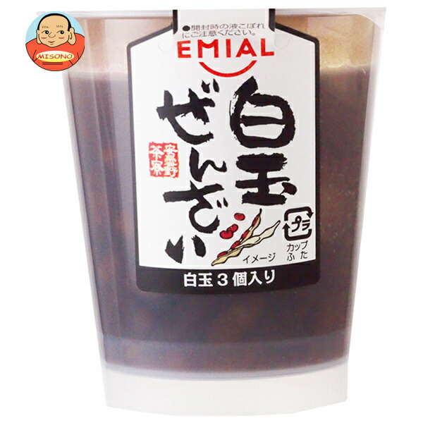 EMIAL 安曇野食品工房 安曇野茶寮 白玉ぜんざい 140g×8個入｜ 送料別