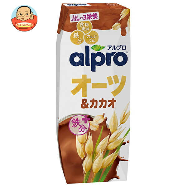 ダノンジャパン アルプロ オーツ&カカオ 250ml紙パック×18本入