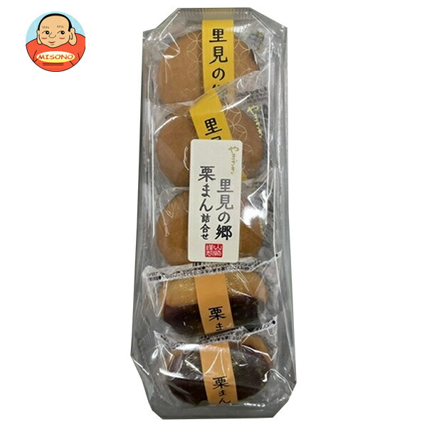 山崎製パン 里見の郷 栗まん詰合せ 5個入×5袋入