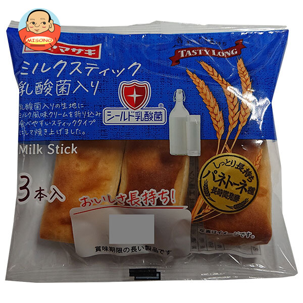 山崎製パン ミルクスティック 乳酸菌入り 3本入×10個入