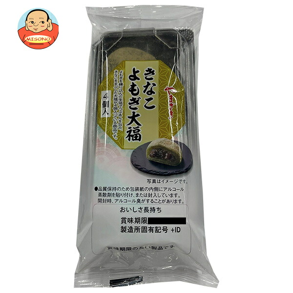 山崎製パン きなこよもぎ大福 4個入×6袋入