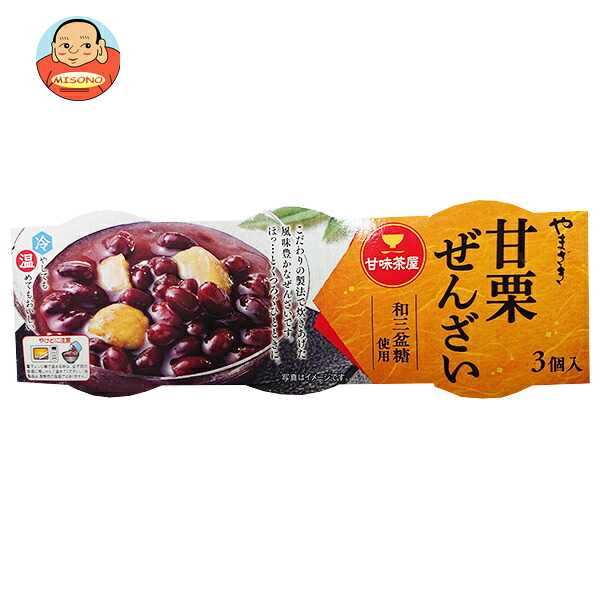 山崎製パン 甘栗ぜんざい 3個入×4個入
