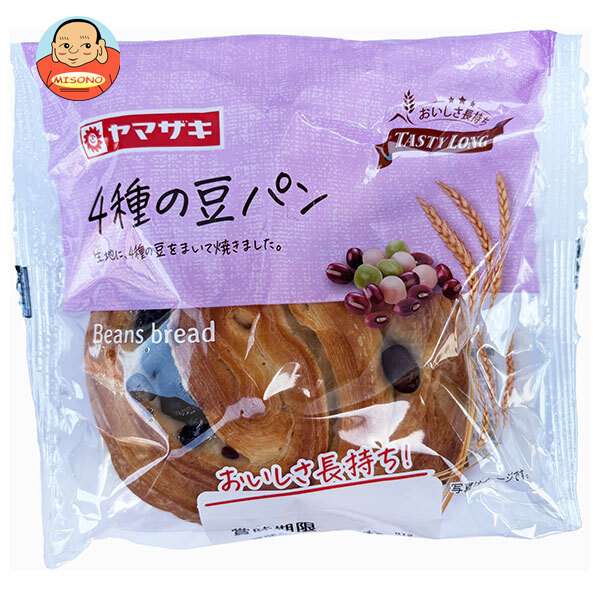 山崎製パン テイスティロング 4種の豆パン ×10袋入