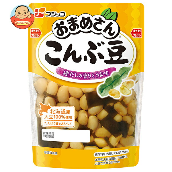 おまめさん(３点セット) フジッコ おまめさん こんぶ豆 150g×10袋入