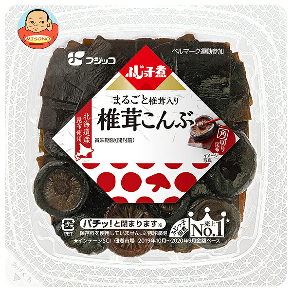 フジッコ ふじっ子煮 椎茸こんぶ 72g×24(12×2)個入