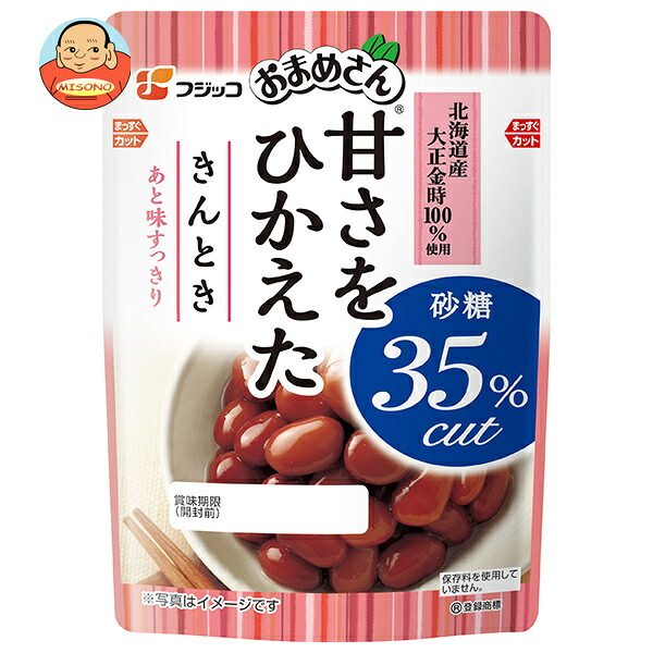 フジッコ おまめさん 甘さをひかえた きんとき 120g×10袋入