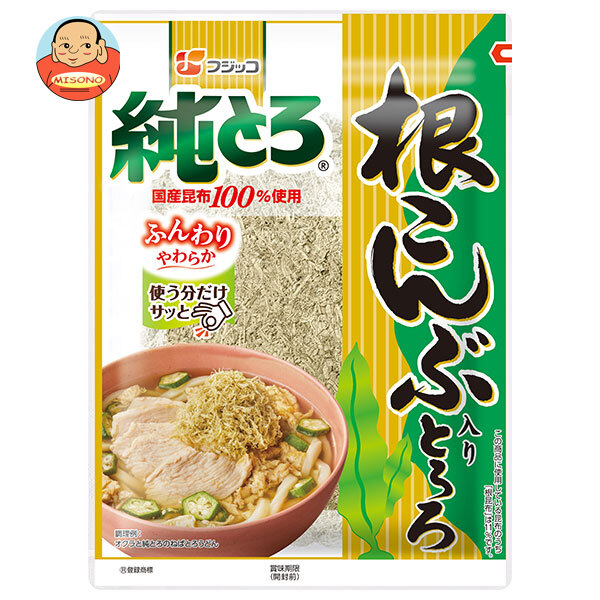 フジッコ 純とろ 根こんぶ入りとろろ 24g×20袋入