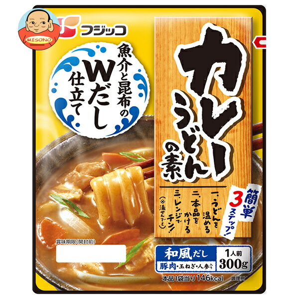 フジッコ カレーうどんの素 和風だし 300g×10袋入