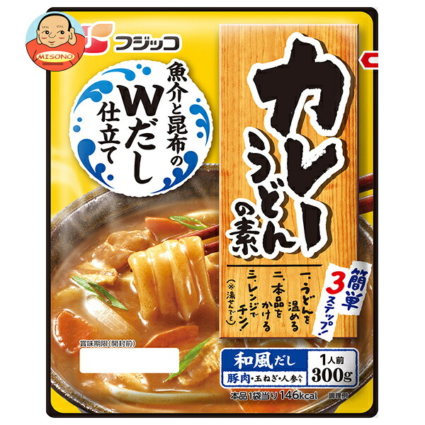 フジッコ カレーうどんの素 和風だし 300g×10袋入