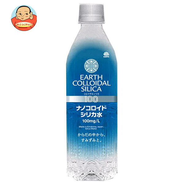 アース製薬 ナノコロイドシリカ水 500mlペットボトル×24本入